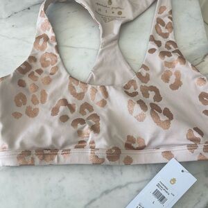 Goldsheep Leopard Print Sports Bra